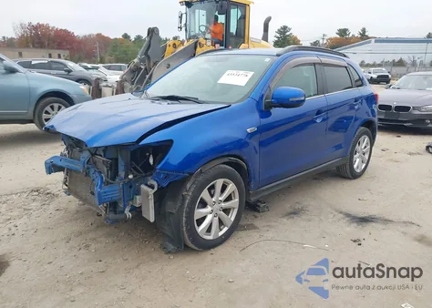 2015 Mitsubishi Outlander Sport 2.4 Gt z USA, uszkodzony, nr VIN 4A4AR4AW4FE036685